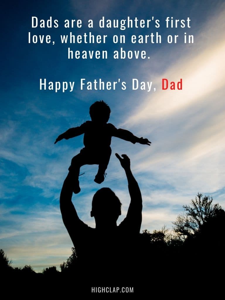 50 Father's Day In Heaven Quotes From Daughter And Son [2022]