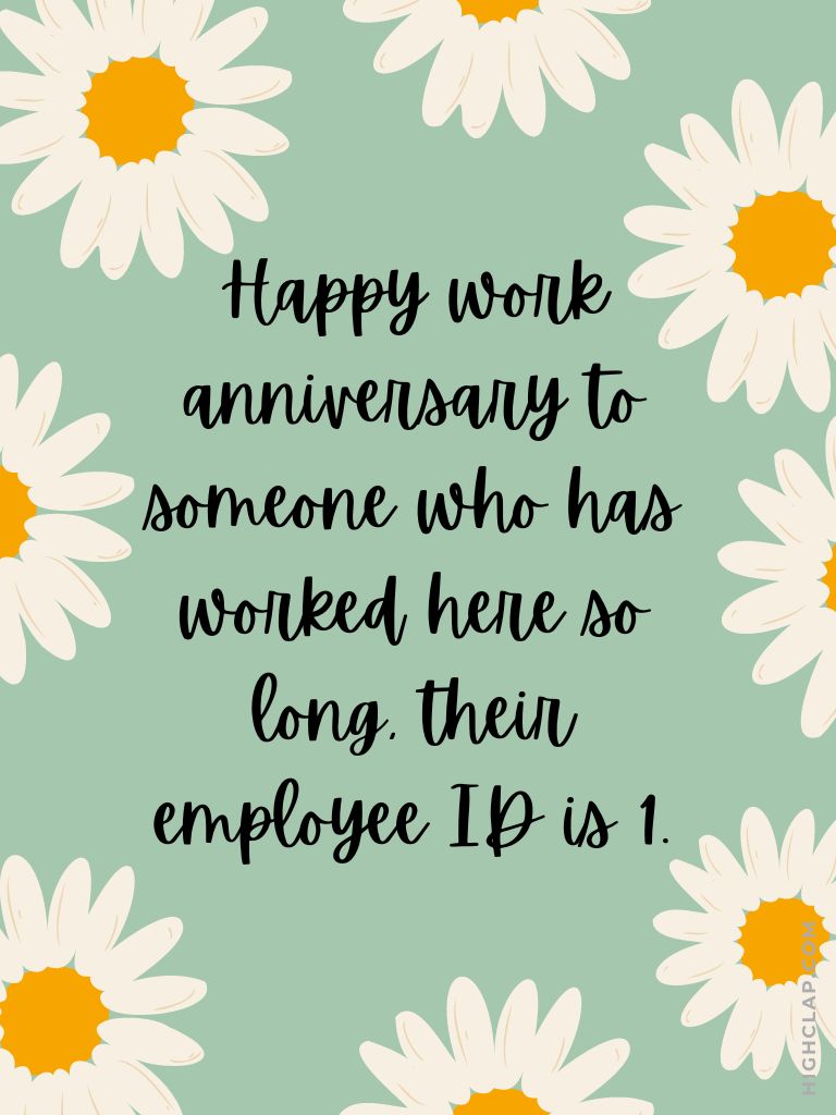 Happy Work Anniversary Messages To Boss